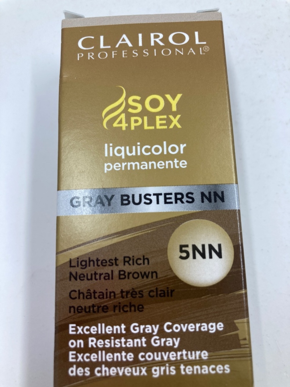 Clairol Hair Color 5NN Soy 4Plex Gray Busters NN liquicolor 2oz NIB - Picture 8 of 13